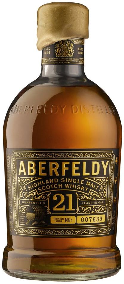 Aberfeldy 21 Year Old Whisky 70cl