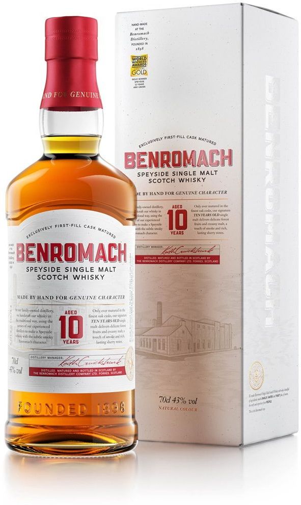 Benromach 10 Year Whisky 70cl