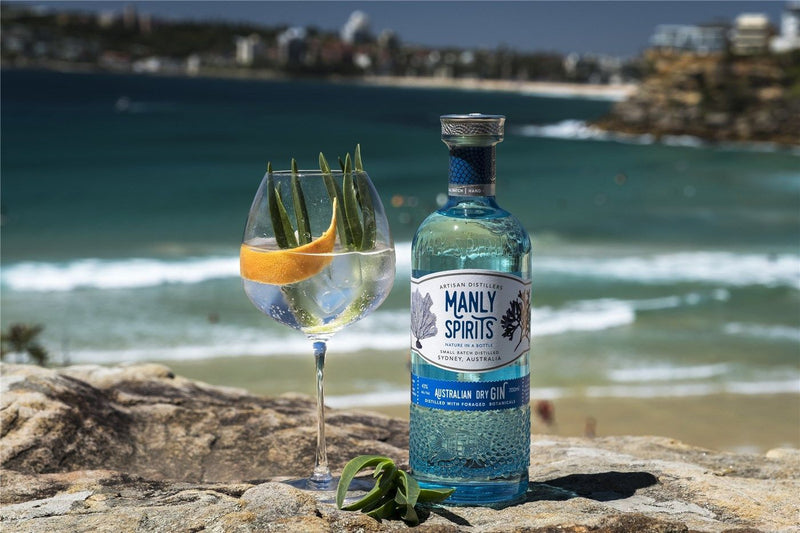 Manly Spirits Co. Australian Dry Gin 70cl + Free Straws!