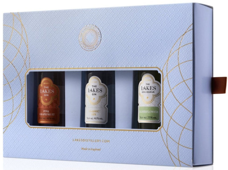 The Lakes Gin Collection Gift Pack 3x5cl