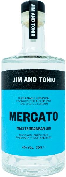 Jim and Tonic Mercato Mediterranean Gin 70cl
