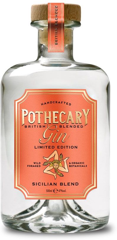 Pothecary Sicilian Blend Limited Edition Gin 50cl