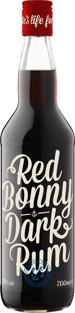 Red Bonny Dark Rum 75cl