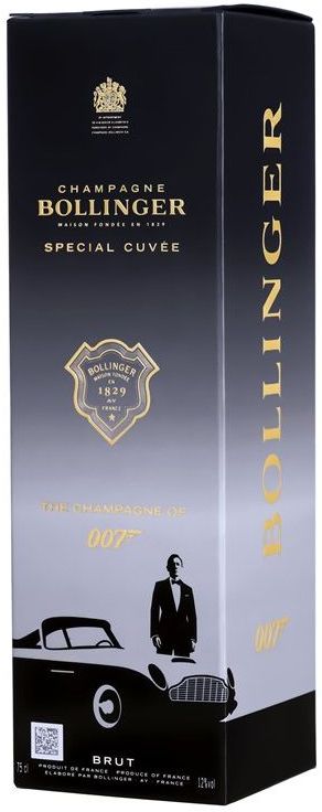 Bollinger Special Cuvee 007 Limited Edition Champagne 75cl