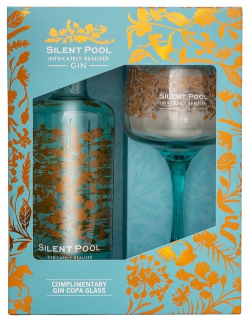Silent Pool Gin Gift Pack with One Copa Glass