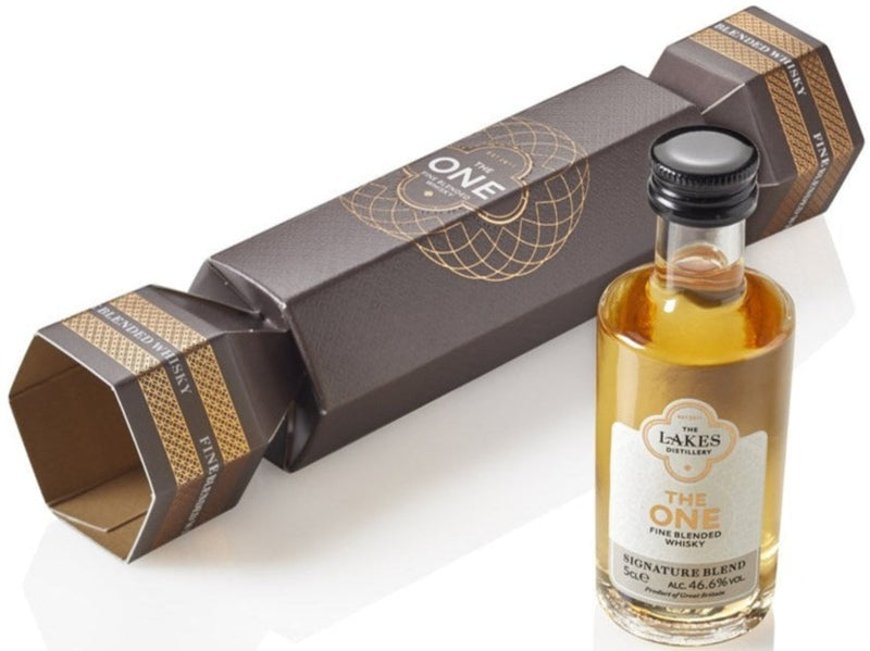 The Lakes Distillery 5cl The One Blended Whisky Christmas Cracker