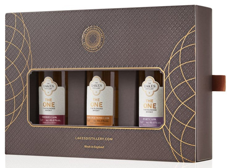 The Lakes Whisky Collection Gift Pack 3x5cl