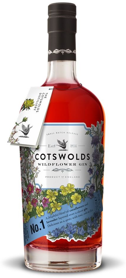 Cotswolds Wildflower Gin 70cl