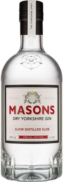 Masons Dry Yorkshire Gin - Slow Distilled Sloe Gin 70cl