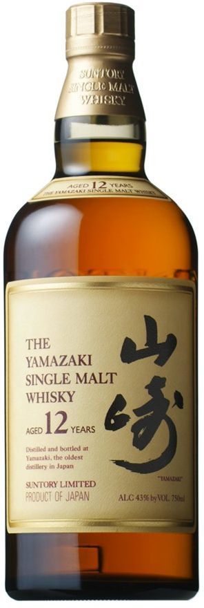 Suntory Yamazaki 12 Year Old Single Malt Whisky 70cl