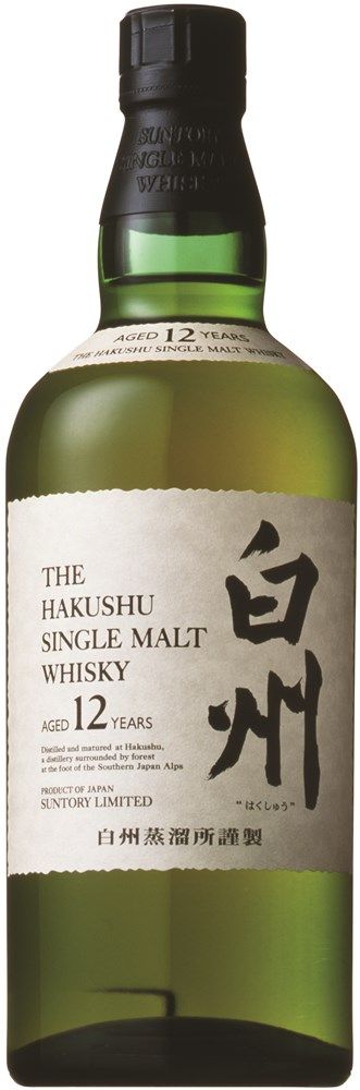 The Hakushu 12 Year Old Single Malt Whisky 70cl