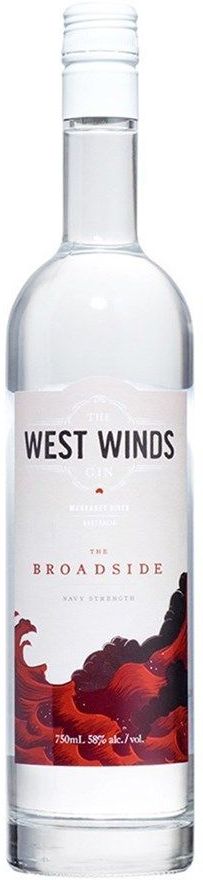 The West Winds The Broadside Gin 70cl